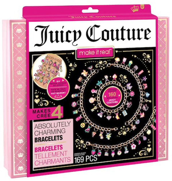 Zestaw do tworzenia bransoletek Make It Real Juicy Couture Absolutely Charming (695929044145) - obraz 1