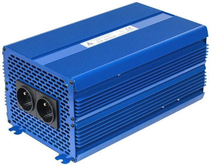 Przetwornica samochodowa AZO Digital IPS-5000S 5000W czysta sinusoida 24-230V DC-AC (5905279203198) - obraz 1