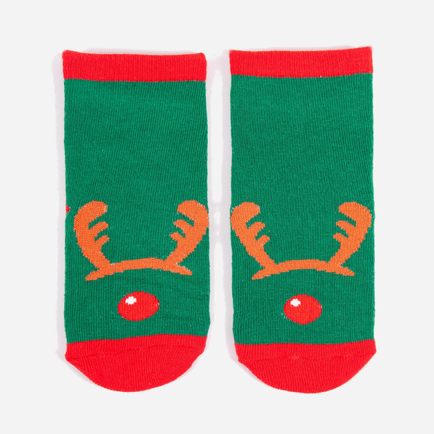 Zestaw skarpetek dziecięcych YOCLUB Children's Christmas 3Pack Socks SKA-X013B-AA00 23-26 3 pary Wielobarwny (5903999444266) - obraz 4