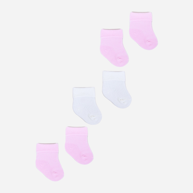Набір шкарпеток дитячий YOCLUB 3Pack Girl's Socks SKA-0009U-0000-003 0-3 3 пари Multicolour (5904921626194) - зображення 1