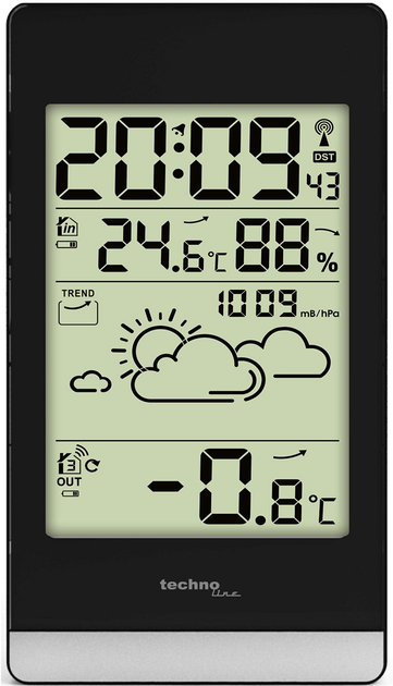 Метеостанция Technoline WS9132 Black - изображение 2