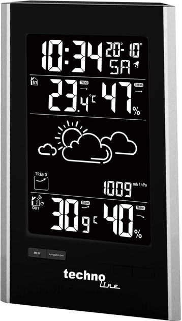 Метеостанция Technoline WS9060 Black/Silver - изображение 5