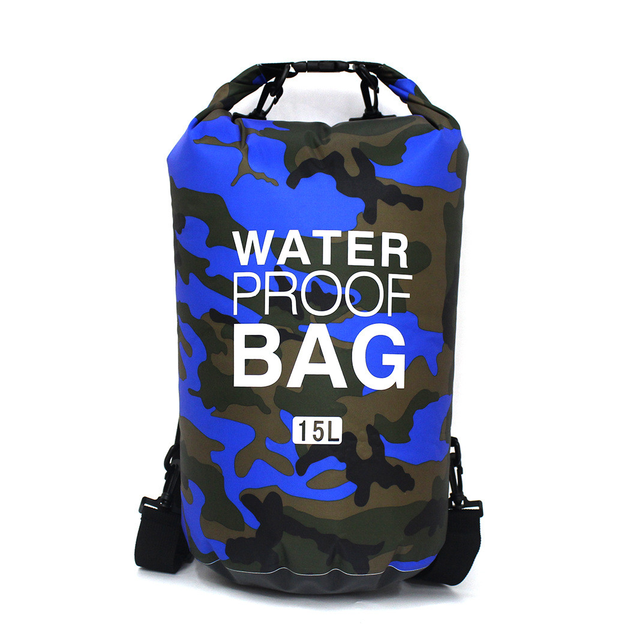 Камуфляжная сумка-рюкзак Water Proof 15L SH018 15L Синий - изображение 1
