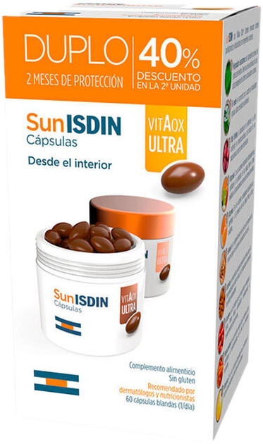 Комплекс вітамінів Isdin SunIsdin Oral 60 капсул (8429420128248) - зображення 1