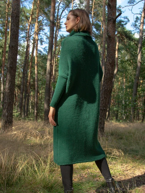 Туніка-светр жіноча Fobya Turtleneck F1052H S/M Olive (5903707147823) - зображення 2