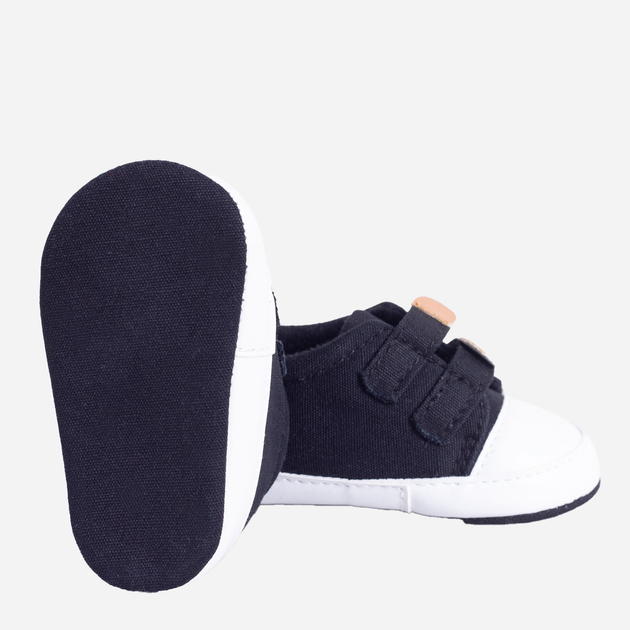 Дитячі пінетки для хлопчика YOCLUB Baby Boy's Shoes OBO-0208C-3400 Чорні (5904921608435) - зображення 4