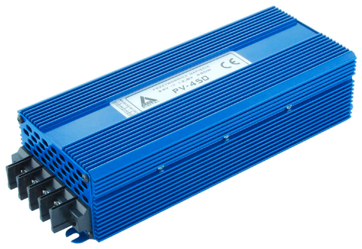 Автомобільний інвертор AZO Digital PV-450 450W 20-80/13.8V DC-DC (5903332566877) - зображення 1