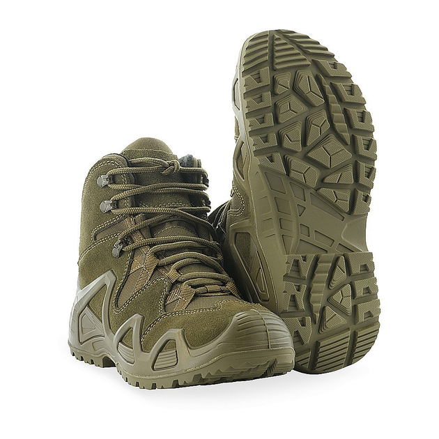 Тактические водонепроницаемые ботинки M-Tac Alligator Olive 45 - изображение 1