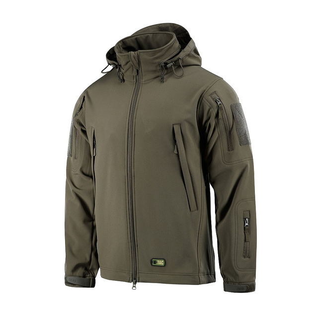 Зимовий тактичний костюм M-Tac куртка + штани Soft Shell Olive 3XL - зображення 2