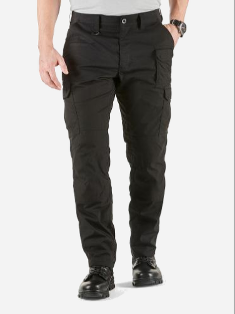 Тактические штаны мужские 5.11 Tactical 74512L-019 W52/L34 [019] Black (2000980608447) - изображение 1