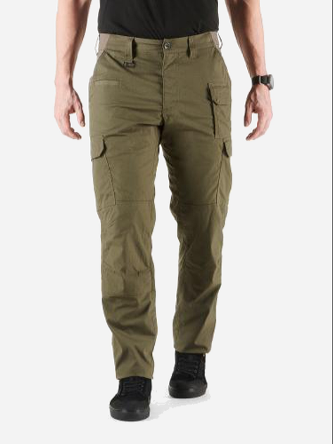 Тактические штаны мужские 5.11 Tactical 74512L-186 W54/L34 [186] Ranger Green (2000980608508) - изображение 1