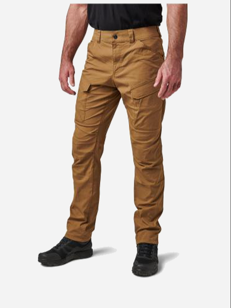 Тактические штаны мужские 5.11 Tactical 74544-134 W34/L36 [134] Kangaroo (2000980609192) - изображение 1