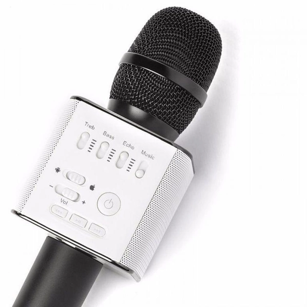 Караоке Микрофон Q9 Bluetooth Black - изображение 4