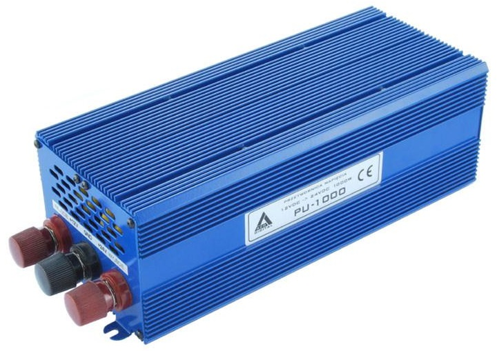 Автомобільний інвертор AZO Digital PU-1000 1000W 10-20/48V DC-DC (5905279203426) - зображення 1