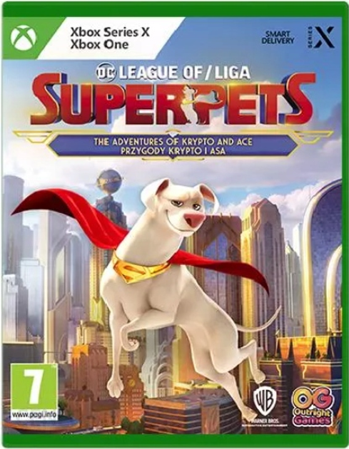 Gra XOne/XSX DC liga super zwierzaków: przygody krypto i asa (płyta Blu-ray) (5060528037099) - obraz 1
