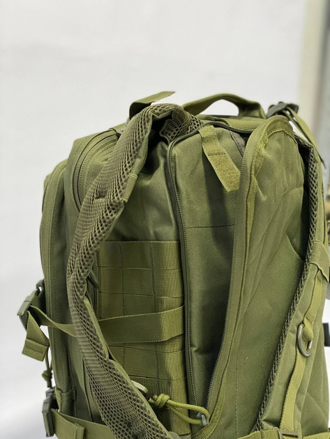 Тактически-штурмовой рюкзак под гидратор, 45L, USA, цвет олива. - изображение 2