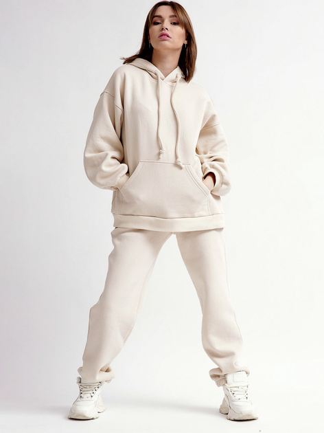 Спортивный костюм утепленный женский Carica KM-2170-24 M Бежевый ...