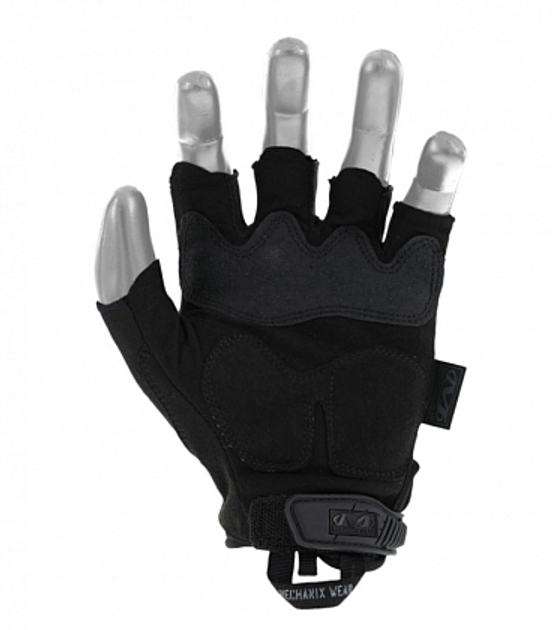 Военные штурмовые перчатки без пальцев Mechanix M-Pact Fingerless Черный М (239995) Kali - изображение 2