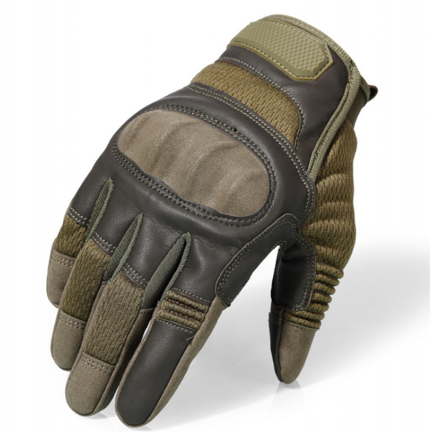 Тактические штурмовые сенсорные перчатки Hard Knuckle XL (34022) Kali - изображение 1