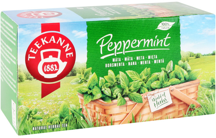 Зеленый чай Teekanne Pepper Mint Tea Мятный 1.5 г х 20 пакетов ...