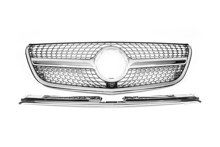 Передня решітка Diamond (для Vito W447) для Mercedes Vito / V W447 2014-2024 роки ohi-w447-gr1 - Фото 7 Передня решітка Diamond (для Vito W447) для Mercedes Vito / V W447 2014-2024 роки ohi-w447-gr1 - изображение 7