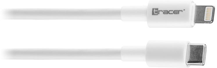Кабель Tracer USB Type-C - Lightning 1 м White (TRAKBK47169) - зображення 2