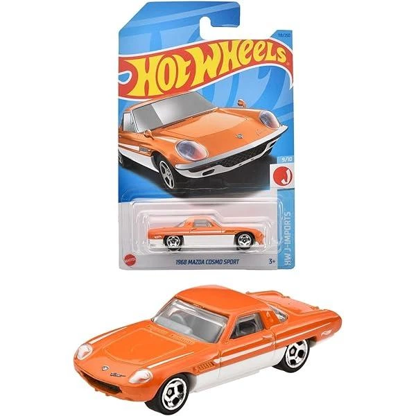 Машинка Хот Вилс 1:64 1968 Mazda Cosmo Sport коллекция HW J