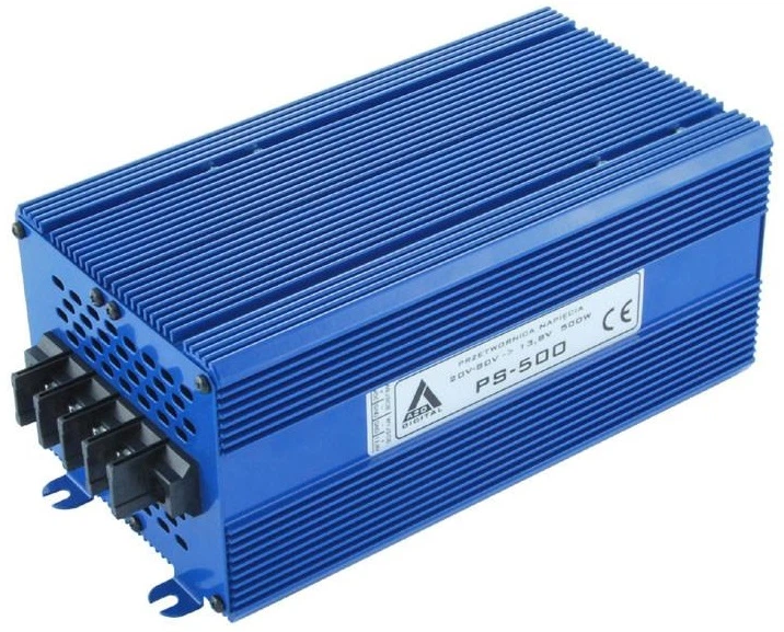 Автомобільний інвертор AZO Digital PS-500-24V 500W Гальванічна розв'язка 30-80/24 V DC-DC (5905279203525) - зображення 1