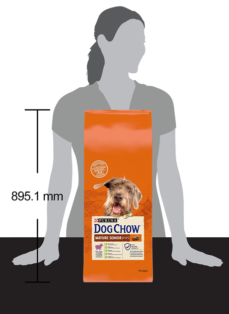 Sucha karma dla psów Purina Dog Chow kurczak 14 kg (7613287575388) - obraz 2