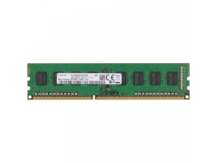 Модуль пам'яті для ПК DIMM DDR3 4GB PC3-12800 1600 MHz Samsung ...