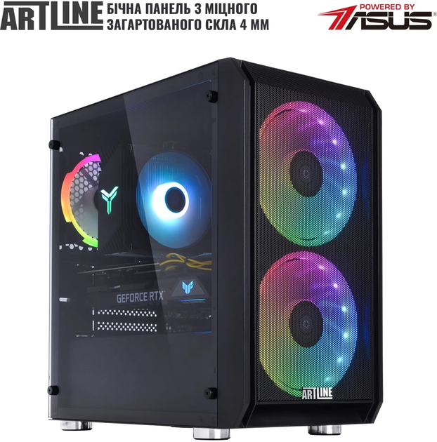 Компьютер ARTLINE Gaming X37 (X37v50) Intel Core i5-12400F / RAM 32ГБ / SSD 1ТБ / nVidia GeForce RTX 4060 Ti 8ГБ - изображение 7