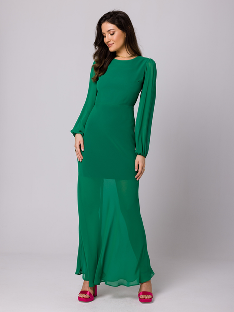 Сукня жіноча Makover K166 L Зелена (5905563701225) - зображення 1