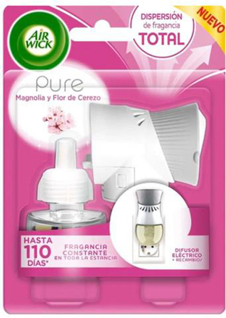 Освіжувач повітря Air Wick Ambientador Pure Magnolia & Flor de Cerezo 19 мл (5601217132079) - зображення 1