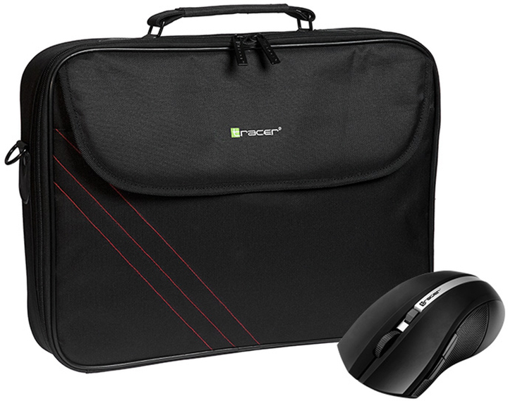 Torba do laptopa Tracer Bonito Bundle 2 15.6" + mysz bezprzewodowa (TRATOR45854) - obraz 1