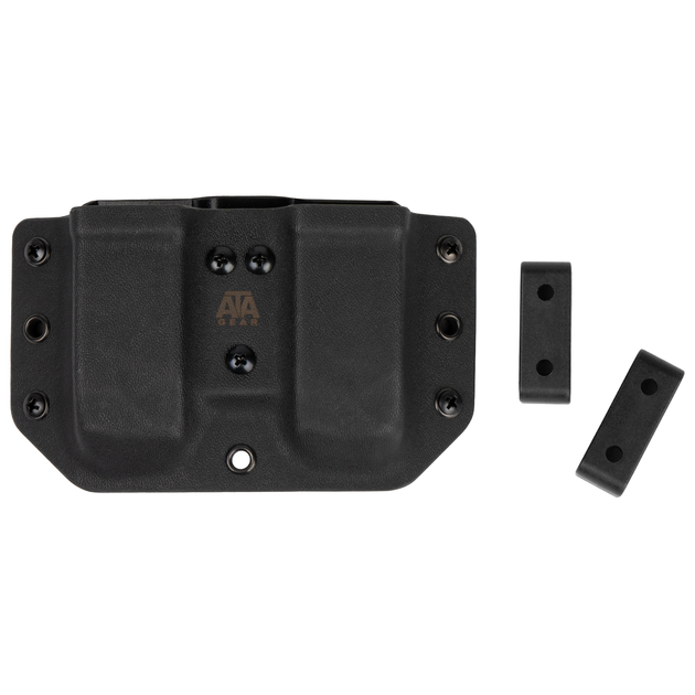 Паучер ATA Gear Double Pouch ver. 1 для магазина Glock-17/22/47 9mm, .40 Черный 2000000142623 - изображение 1