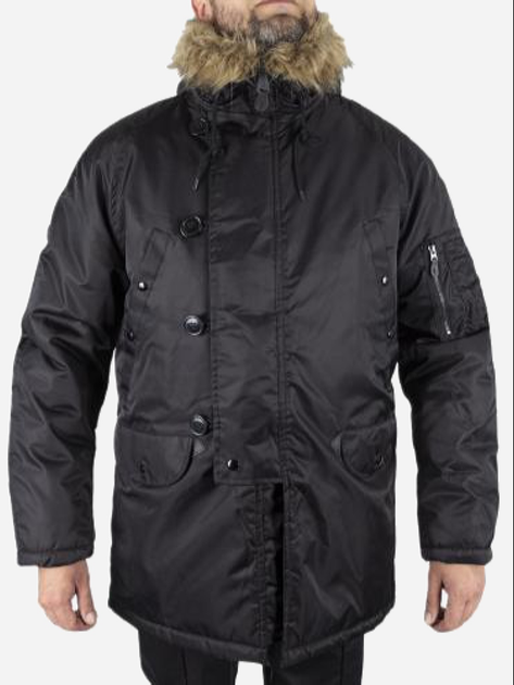 Куртка мужская MIL-TEC 10181002 XS [019] Black (4046872101700) - изображение 1