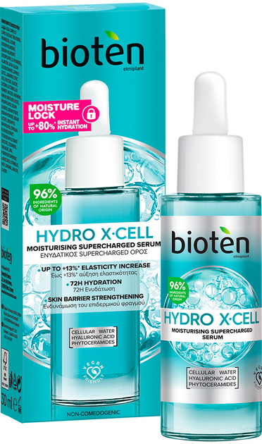 Сыворотка для лица Bioten Hydro X-Cell 30 мл (5201314171638) – купить ...