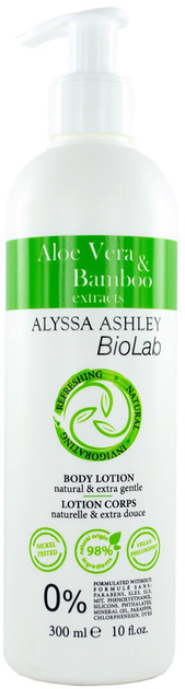 Balsam do ciała Alyssa Ashley Biolab Aloe Vera And Bamboo Body Lotion 300 ml (3495080965207) - obraz 1