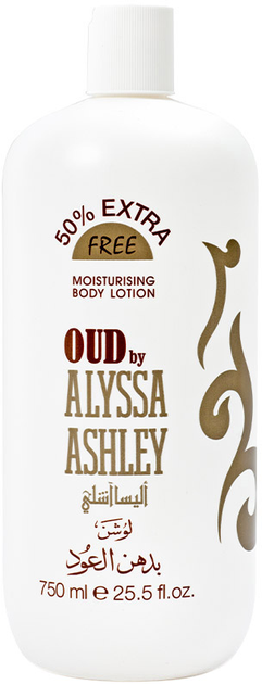 Balsam do ciała nawilżający Alyssa Ashley Oud Moisturising Body Lotion 750 ml (3495080995273) - obraz 1