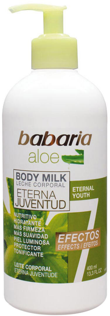 Mleko do ciała Babaria Aloe Eterna Juventud Body Milk 400 ml (8410412021111) - obraz 1