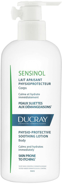 Молочко для тіла Ducray Sensinol Soothing Physio-protective Body Milk 400 мл (3282770055085) - зображення 1
