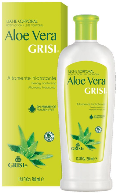 Mleko do ciała Grisi Aloe Vera Body Milk 380 ml (7501022109458) - obraz 1