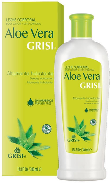 Молочко для тіла Grisi Aloe Vera Body Milk 380 мл (37836009457) - зображення 1