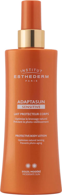 Лосьйон для тіла Institut Esthederm Adaptasun Sensitive Body Lotion Moderate Sun 200 мл (3461020012935) - зображення 1