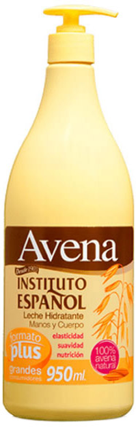 Молочко для тіла Instituto Espanol Avena Oat Body Milk 950 мл (8411047146040) - зображення 1