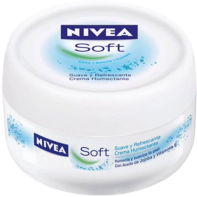 Крем для тіла Nivea Soft Moisturizing Body Cream 300 мл (4005808799442) - зображення 1