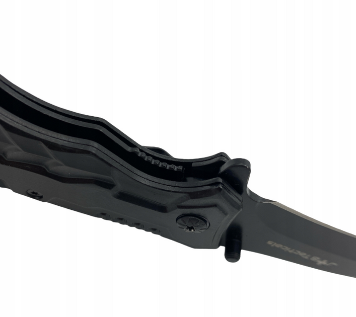 Рятувальний Спасательный Многофункциональный Складной Нож JB Tacticals FINKA SURVIWAL 01 Черный - изображение 2