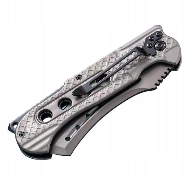 Складаний Багатофункціональний Ніж JB Tacticals EDC HUNTING MACHETE 02 Чорний - зображення 7