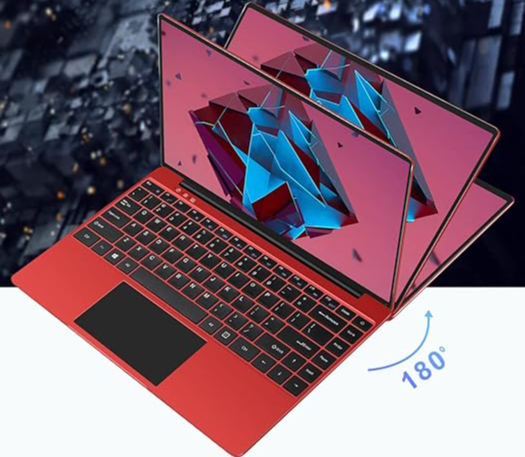 Ноутбук 14" WOZIFAN W7 Intel Celeron N4020C RAM 6GB SSD 512GB Win10 Металевий корпус - зображення 3