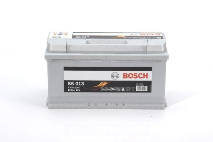 Акумулятор Bosch S5 Silver Plus 100Ah, EN830 правий "+" 353х175х190 (ДхШхВ) 0 092 S50 1301 - изображение 1